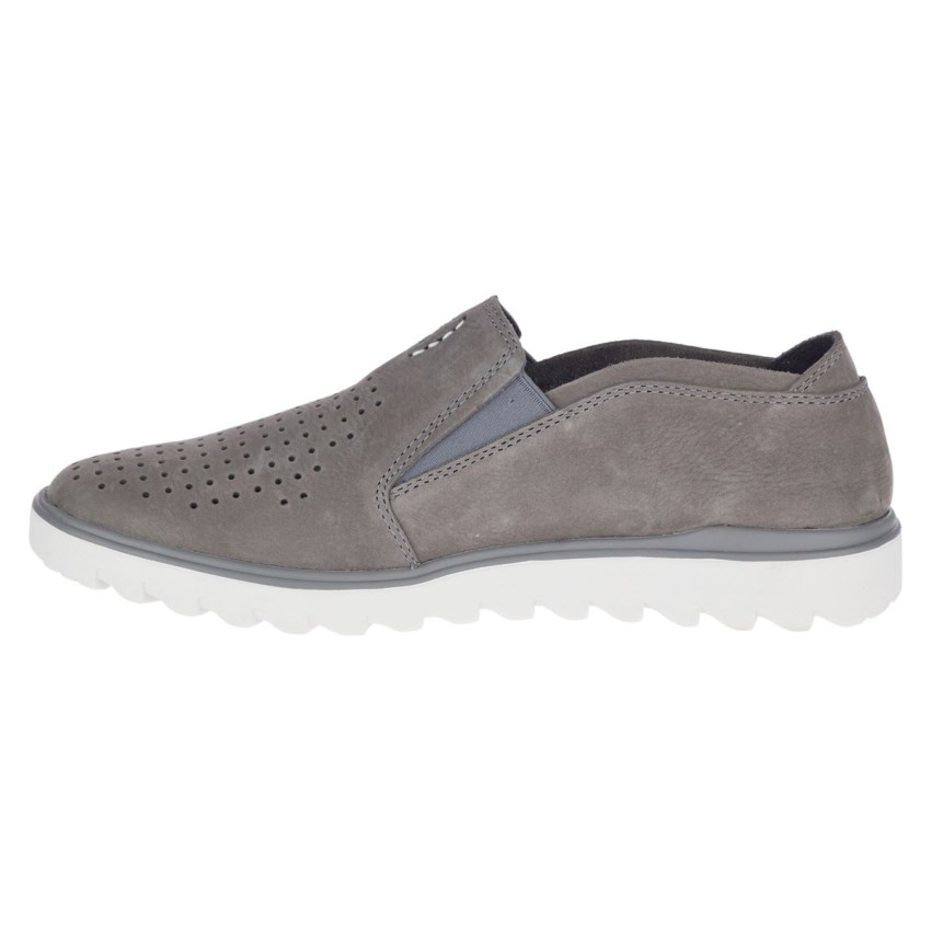 Chaussure Casual Merrell Downtown Moc Grise Homme | K.J.UDUC